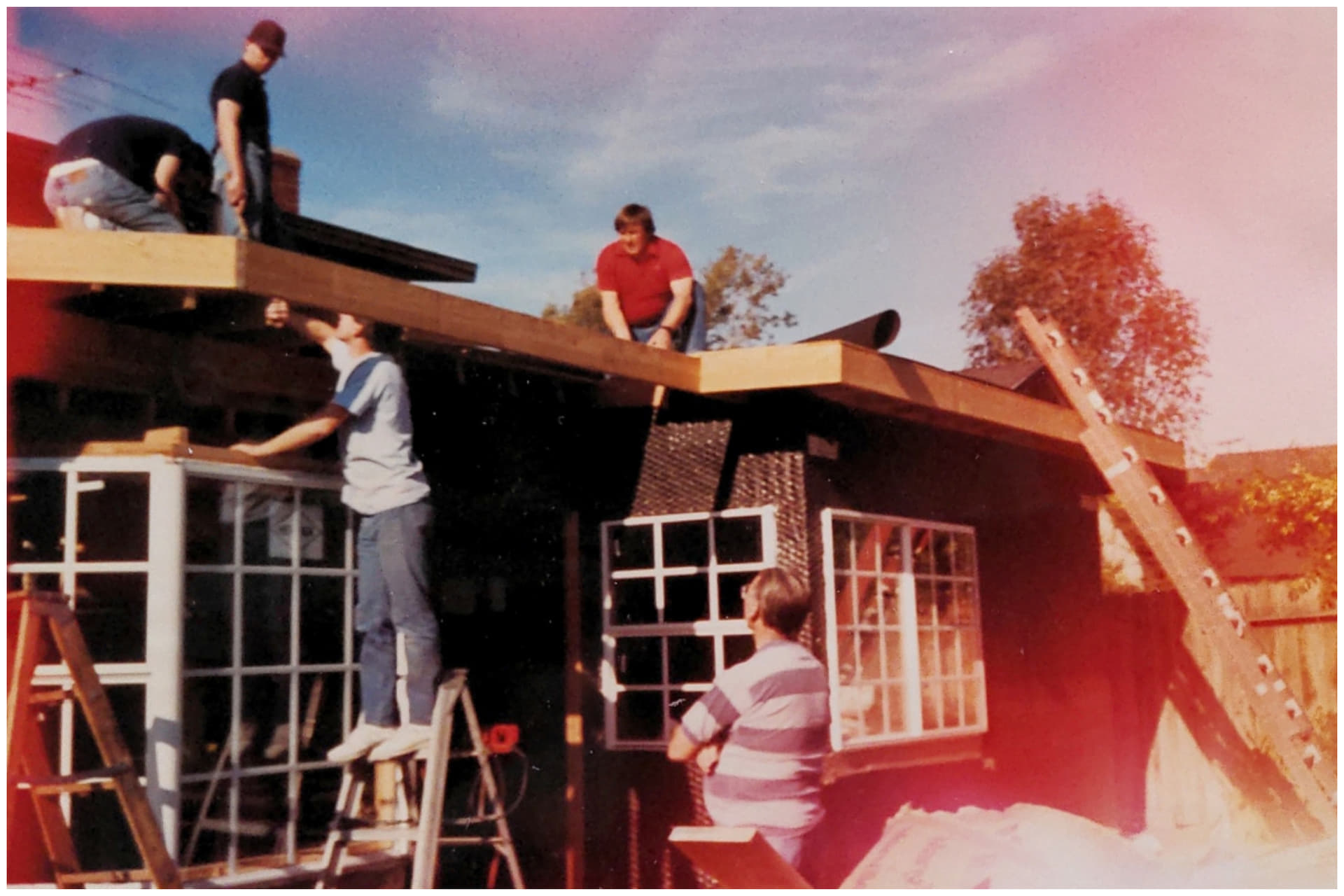 The community comes together to add rooms to the Rushton home