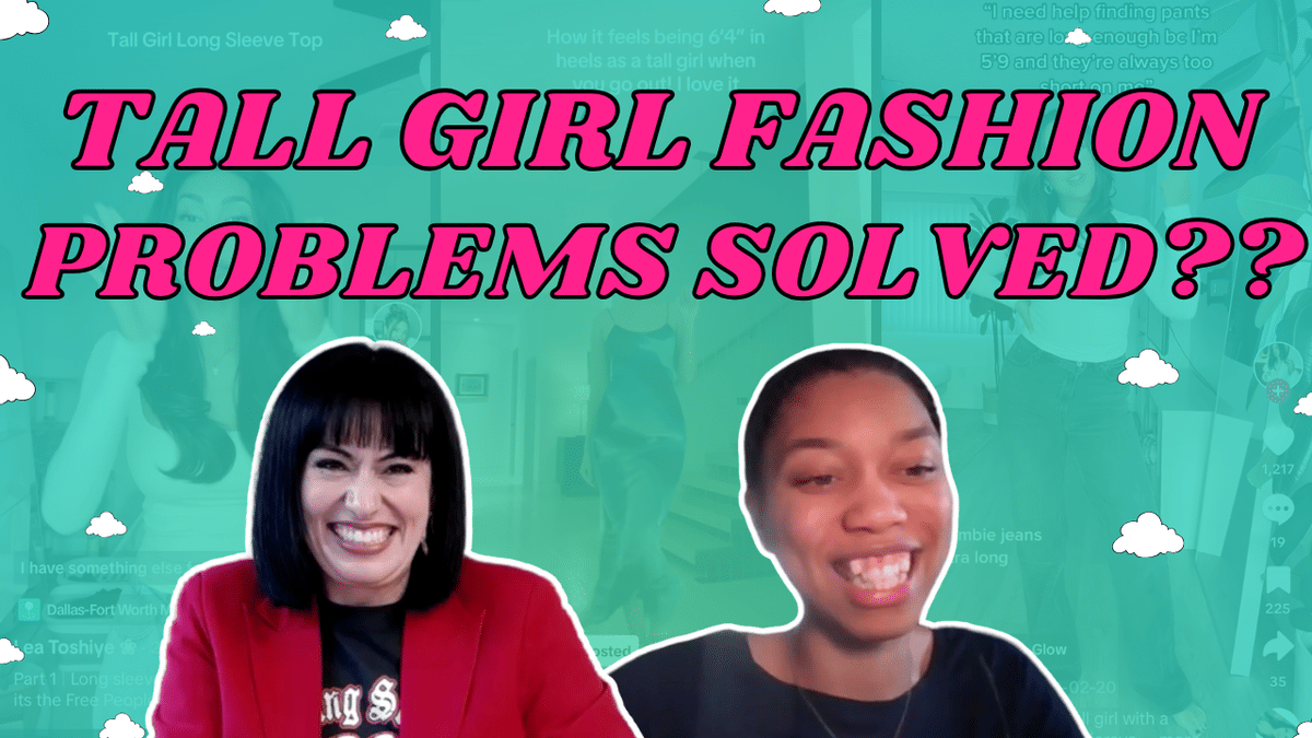 Ep. 198: Since Tall Girls Can’t Find Clothes, Should We Finally Try Custom Clothing? Ft. Nancy Peyer from Sumissura 