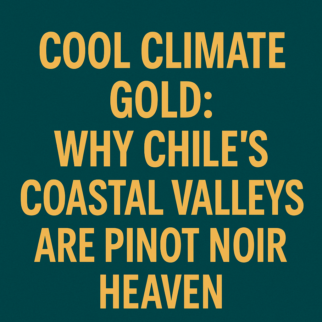 Chile’s Coastal Valleys Are Great for Pinot Noir