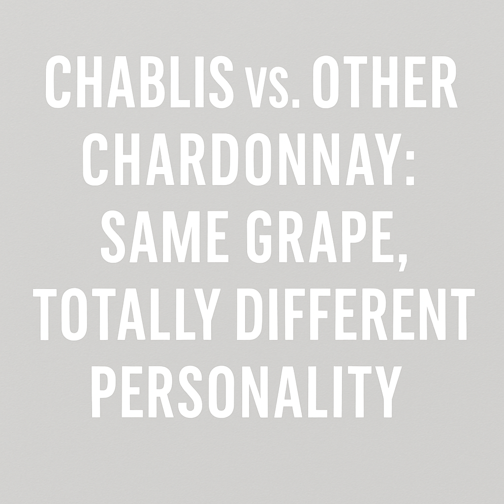 Chablis vs. Other Chardonnay: Same Grape, Different Personality