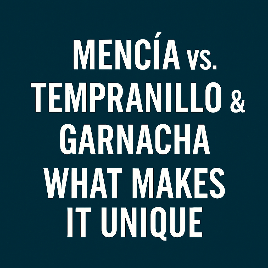 Mencía vs Tempranillo and Garnacha: Spanish wines compared