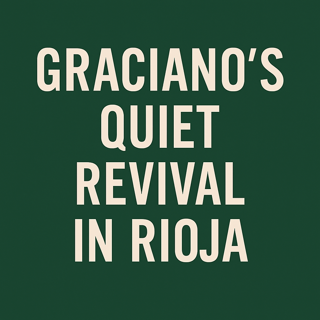 Graciano’s Quiet Revival in Rioja