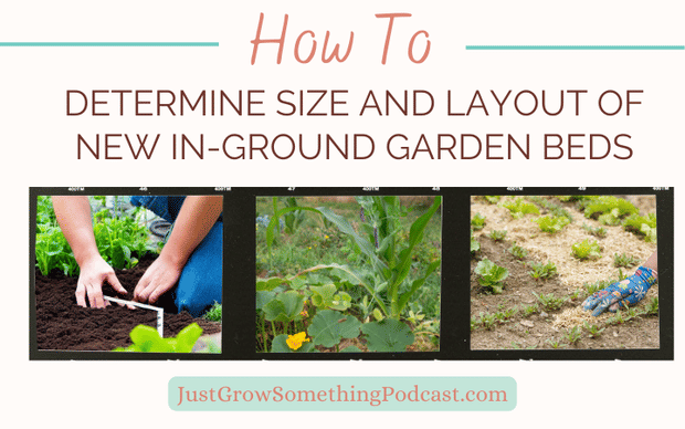 How to Decide the Size and Layout of In-Ground Garden Beds