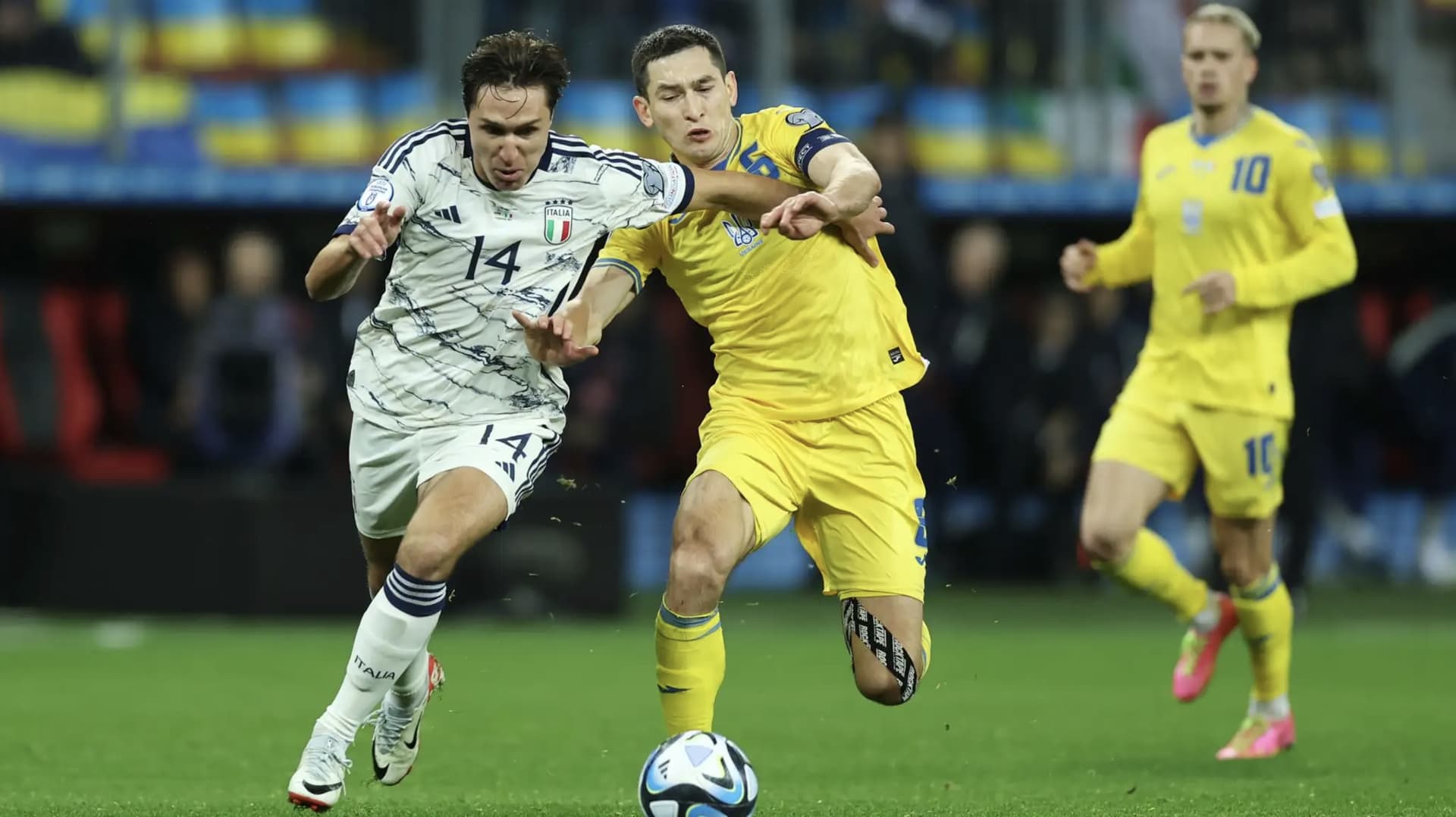 Federico Chiesa: Italy v Ukraine Euro 2024 qualifier