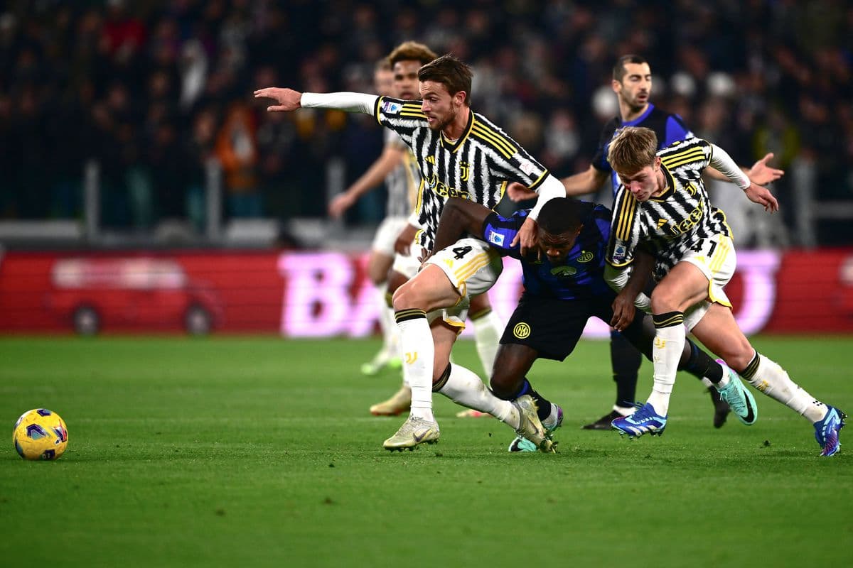 Juventus and Inter battle in the Derby d'Italia