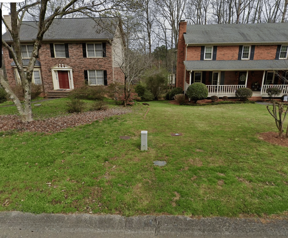 two houses side by side