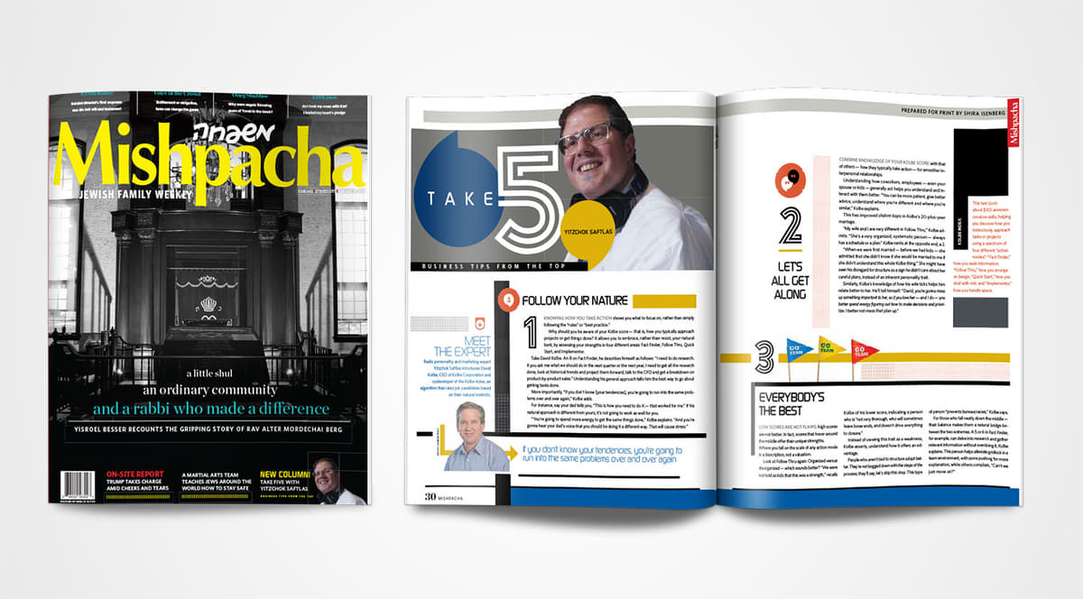 Take 5 featuring David Kolbe, CEO of Kolbe Corporation