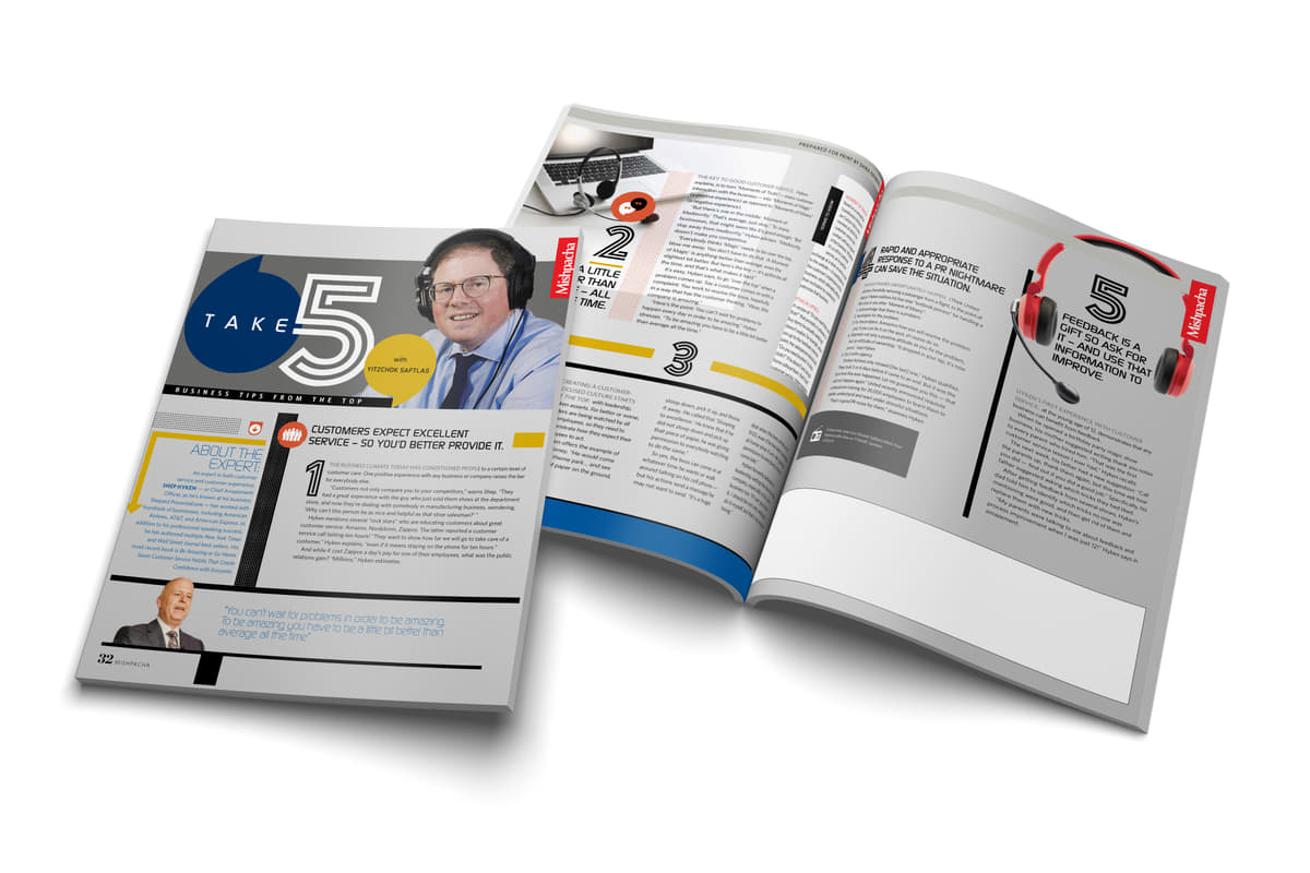 Take 5 Interview with Shep Hyken