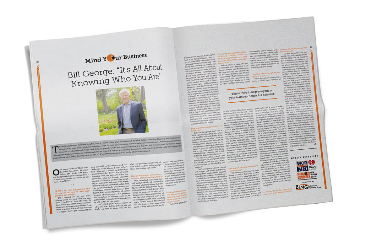 An Interview with Bill George: It's All About Knowing Who You Are