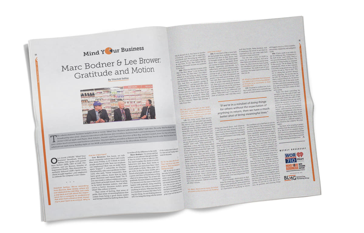 Marc Bodner & Lee Brower Gratitude and Motion 