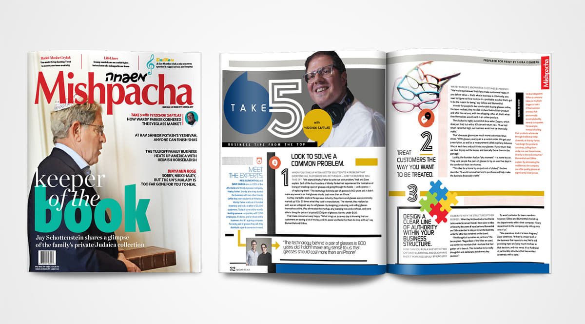 Take 5 featuring Neil Blumenthal and Dave Gilboa co-CEOs of Warby Parker