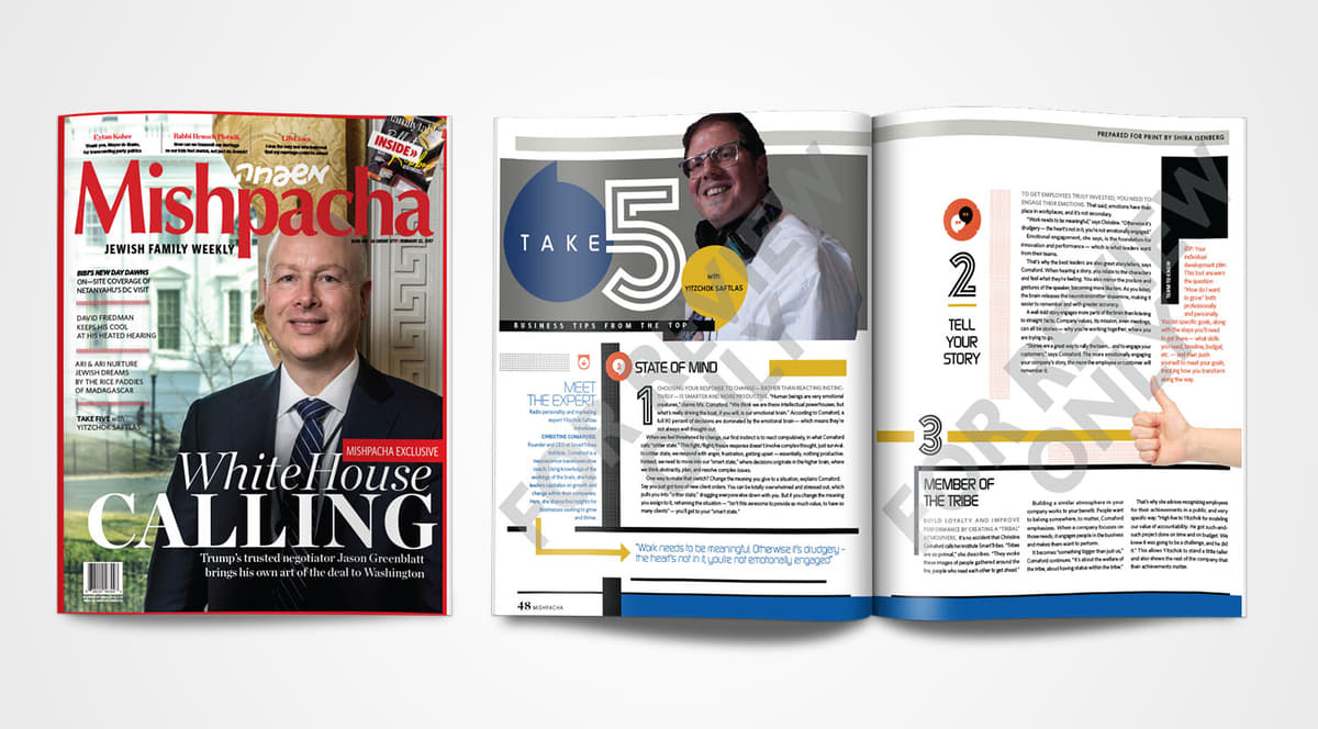 Take 5 featuring Christine Comaford Founder and CEO of SmartTribes Institute