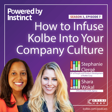 How to Infuse Kolbe into Your Company Culture