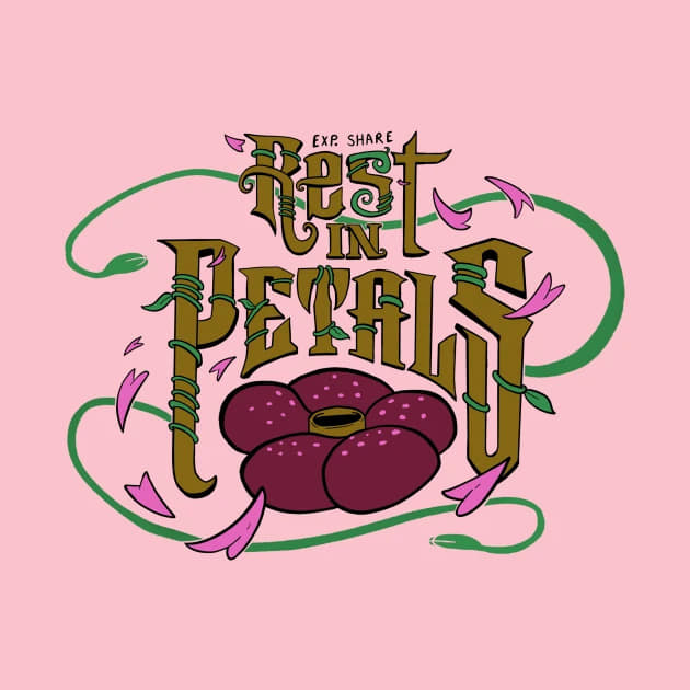 EXP Share Rest in Petals Merch
