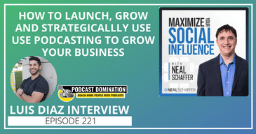 How to Launch, Grow and Strategically Use Podcasting to Grow Your Business [Luis Diaz Interview]