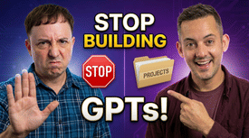 Custom GPTs vs. Projects: The New AI Workflow You Need