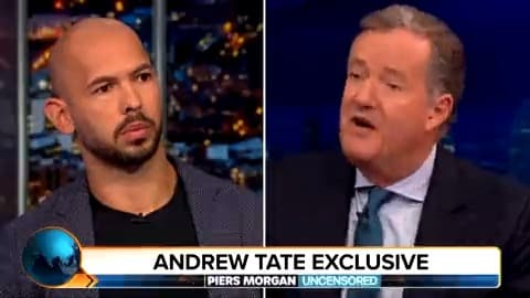 Andrew Tate vs Piers Morgan