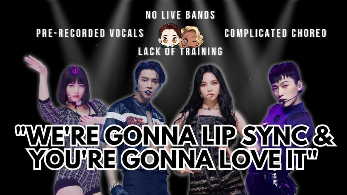 A K-Pop Rant: PLEASE SING LIVE!