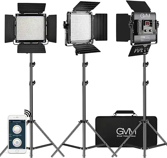 example of studio lights