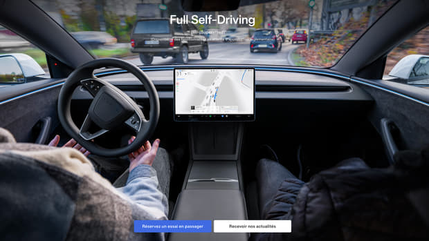 Rouler en Tesla autonome bientôt possible en France… en test 