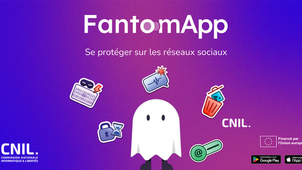 La CNIL lance l’application FantomApp pour aider les adolescents sur les réseaux sociaux