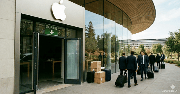 Fin d’une ère chez Apple&nbsp;? Des départs en cascade qui préfigurent la succession