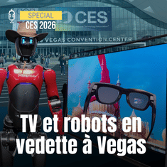 ⭐️ CES 26 - Jour #3 : TV, robots, lunettes connectées... Au cœur du Convention Center de Las Vegas