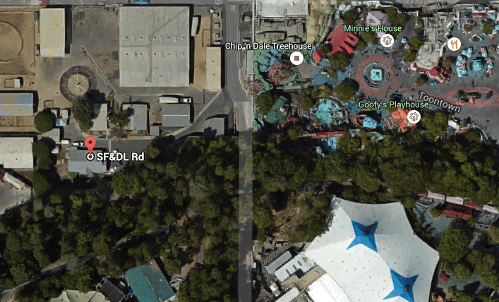 Update: Backstage Construction at Disneyland