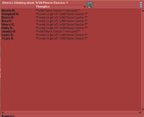 TSR | The Case of the Wild Mouse Coasters: Primeval Whirl v. Goofy's Sky School