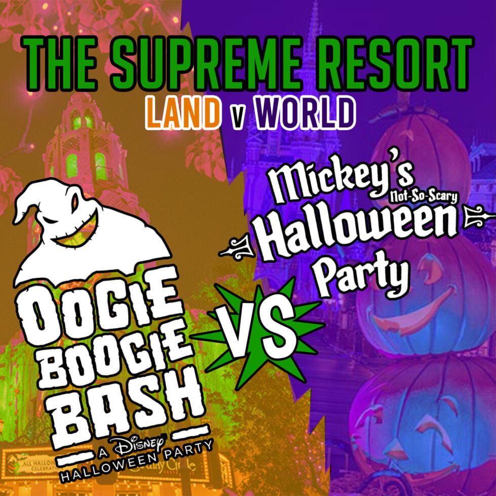 TSR | The Case of the Halloween Parties:  Mickey's Not so Scary v. Oogie  Boogie Bash