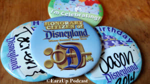 Disneyland Buttons
