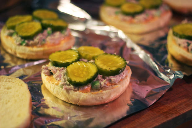 Disneyland Tunaburger Recipe (circa. 1955)