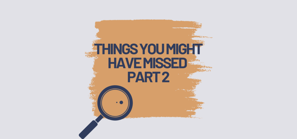 EarzUp! | Even MORE Things You Might Have Missed Part 2