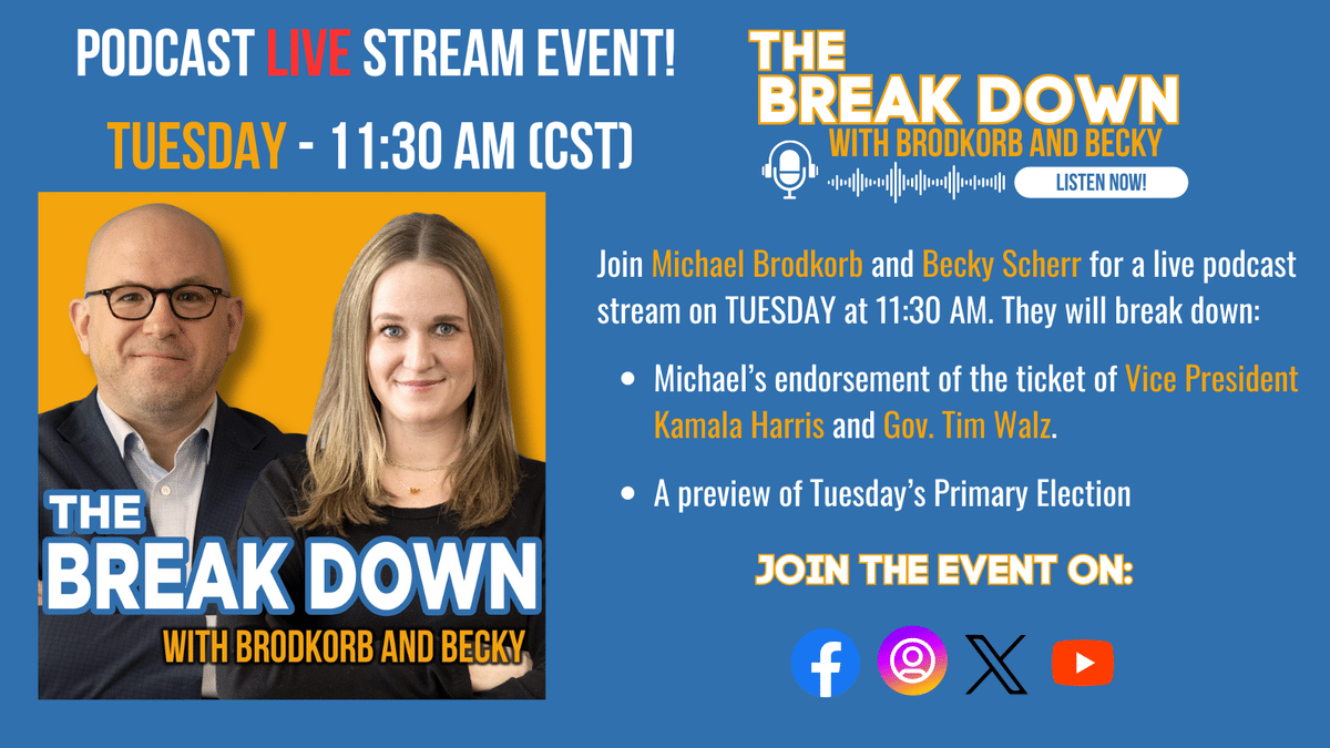 LIVE STREAM TUESDAY AT 11:30 AM 