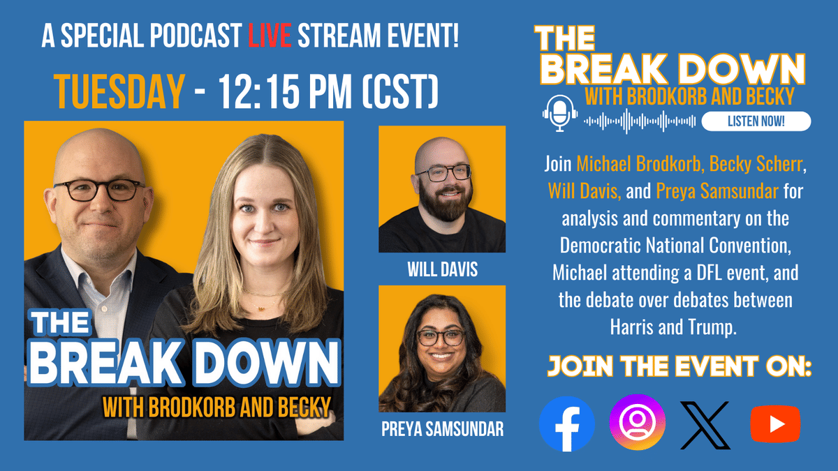 LIVE STREAM TUESDAY AT 12:15 PM