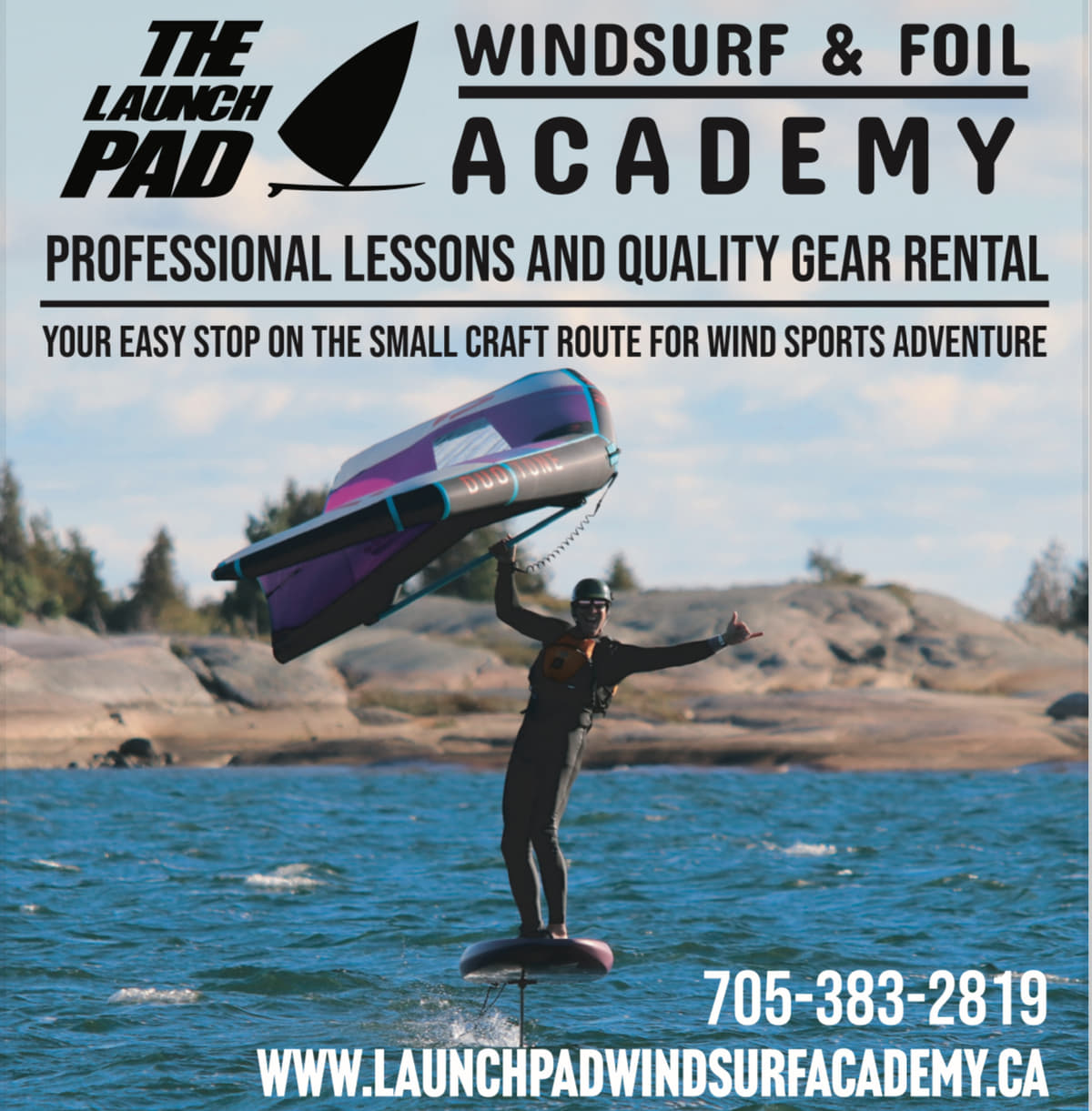 Discover the Thrill of Foiling on a Private Island Paradise: Inside Carl's Launch Pad Windsurf Academy