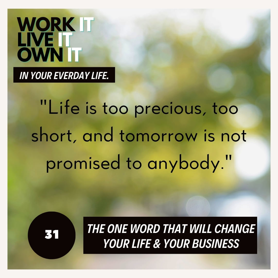 The Power of One Word: A Journey of Intention and Growth