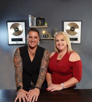 Jen and Stacy Conkey