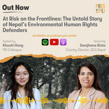 Samjhana Bista on At Risk on the Frontlines: The Untold Story of Nepal’s Environmental Human Rights Defenders