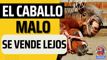 El caballo malo se vende lejos.