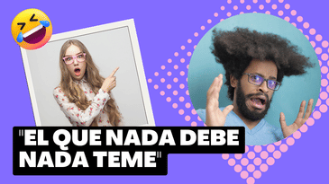 ¡Uyy que miedo! El que nada debe, nada teme.