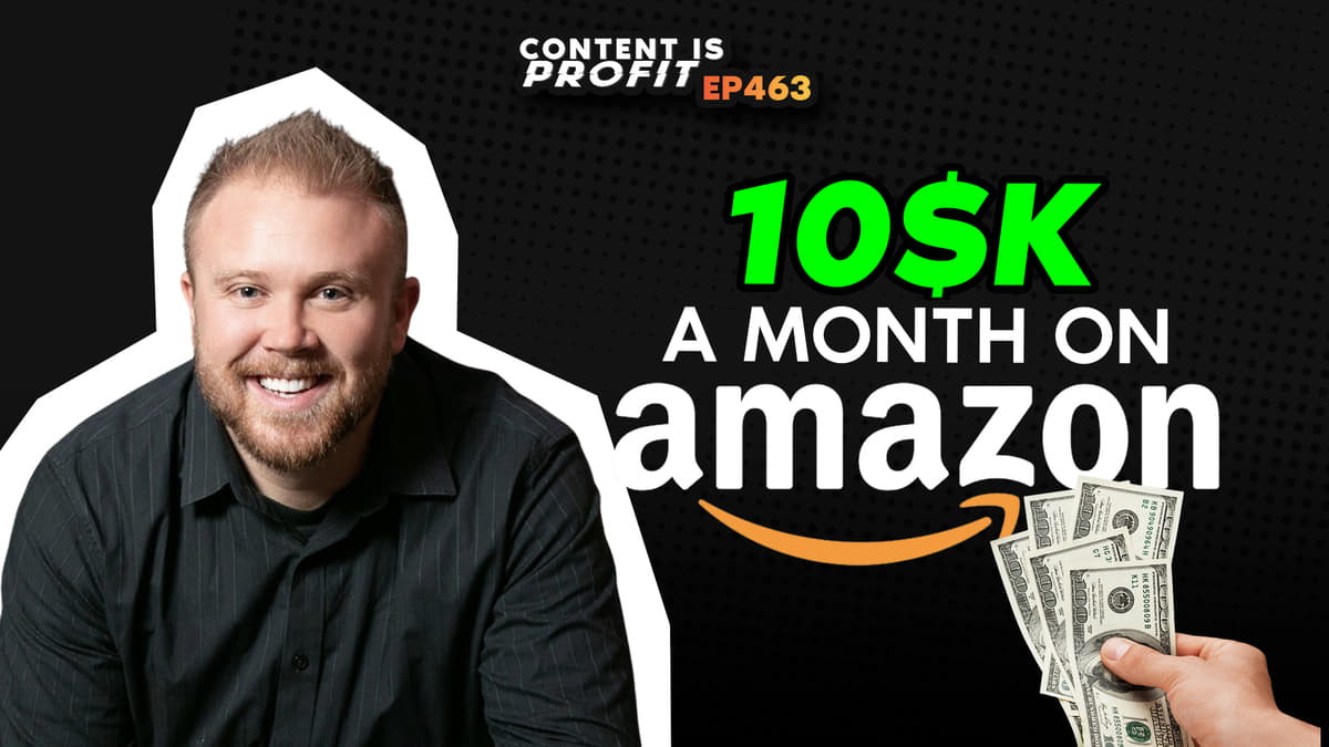 Making Over $10K a Month from Amazon Without Selling A Single Thing!