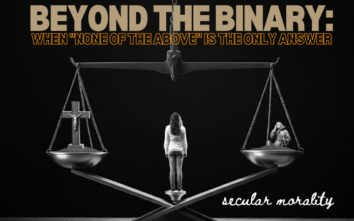 Beyond the Binary: When "None of the Above" is the Only Answer