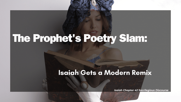 The Prophet's Poetry Slam: Isaiah Gets a Modern Remix