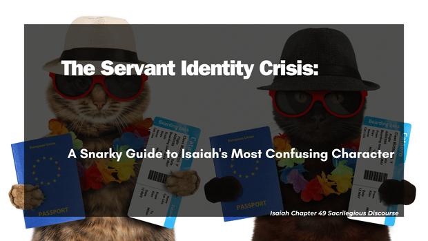 The Servant Identity Crisis: A Snarky Guide to Isaiah's Most Confusing Character