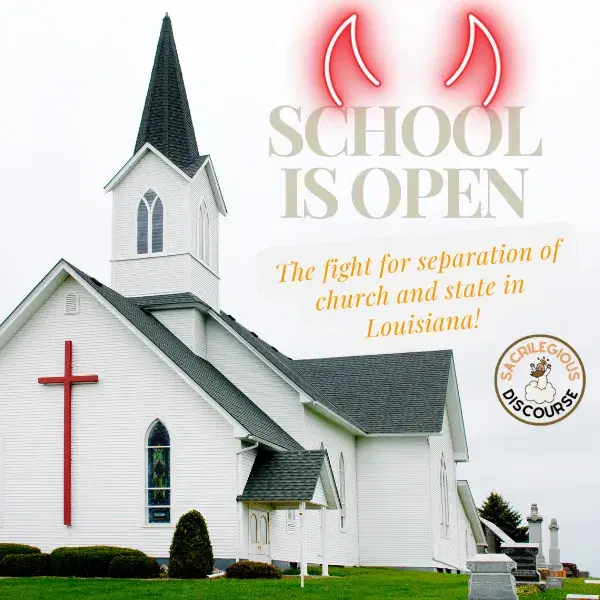 Holy Commandments, Batman! Louisiana's Gone Biblical