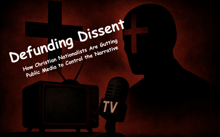Defunding Dissent: How Christian Nationalists Are Gutting Public Media to Control the Narrative