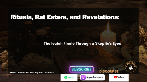 Rituals, Rat Eaters, and Revelations: The Isaiah Finale Through a Skeptic's Eyes