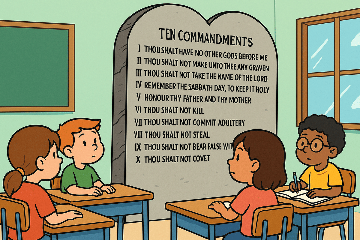 Thou Shalt Indoctrinate: Texas Mandates Ten Commandments in Public Schools