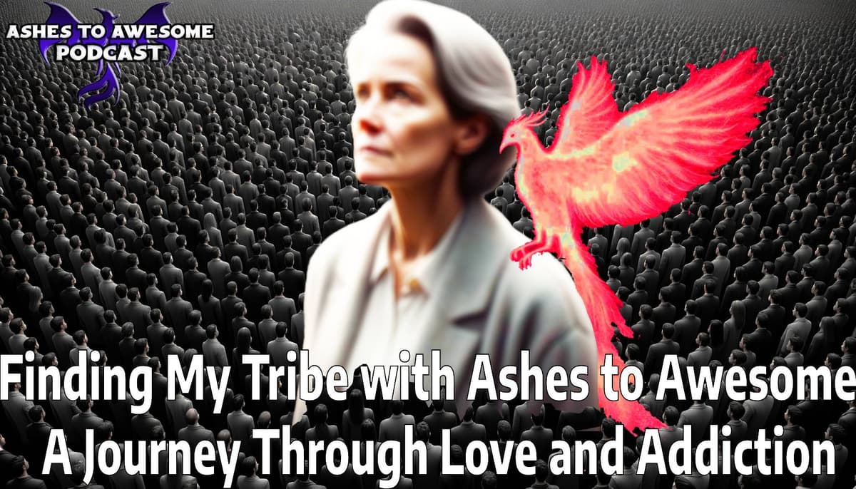 TAMMY OCT 23 2023 Finding My Tribe with Ashes to Awesome: A Journey Through Love and Addiction